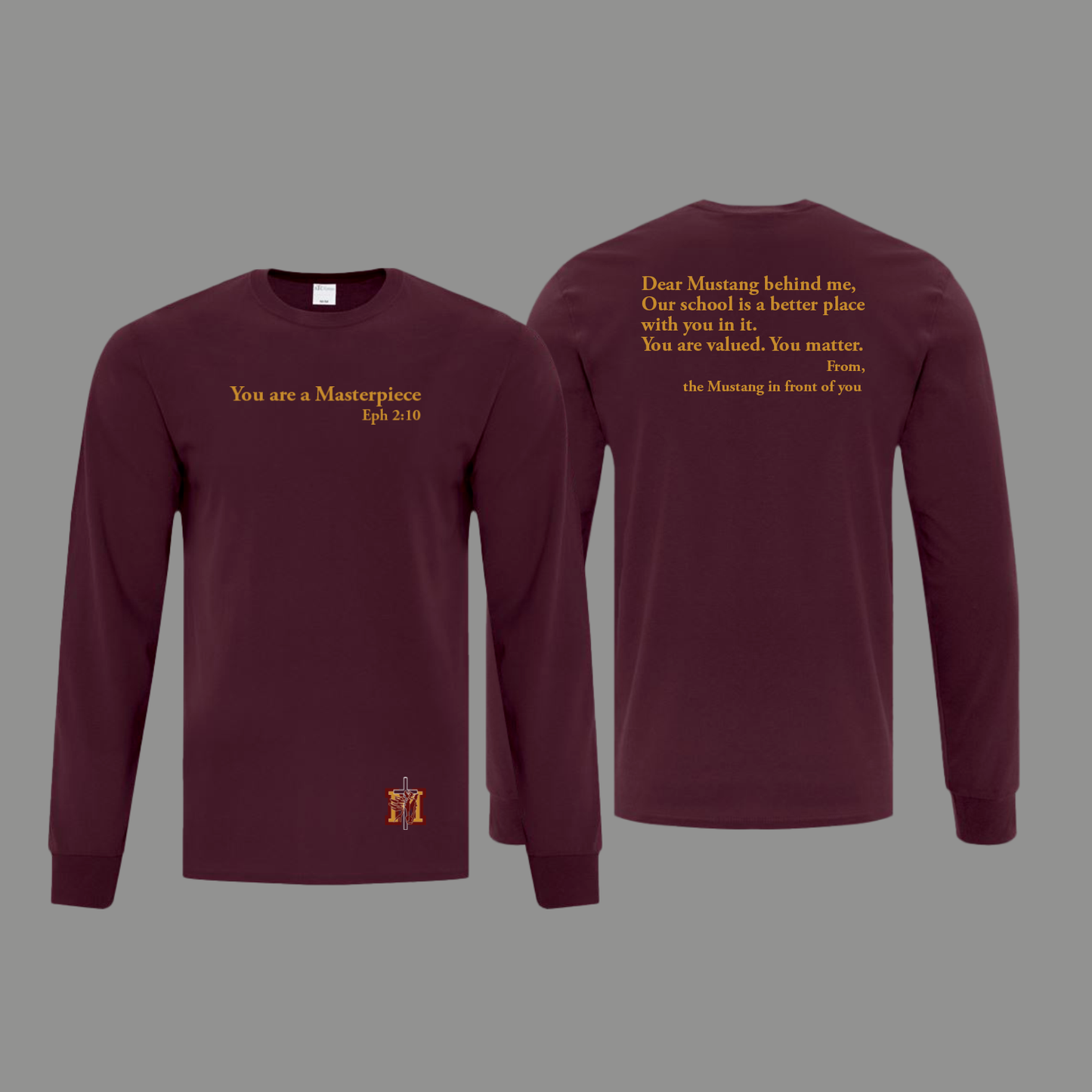 Monsignor Doyle Catholic Secondary School-Adult Longsleeves